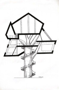 1:50 Section Drawing